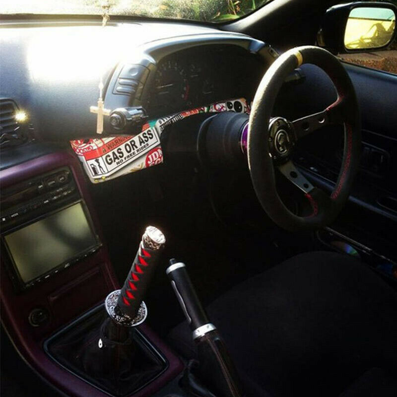 Universal Samurai Sword Vehicle Car Shift Knob Katana Sport Shifter Adapter
