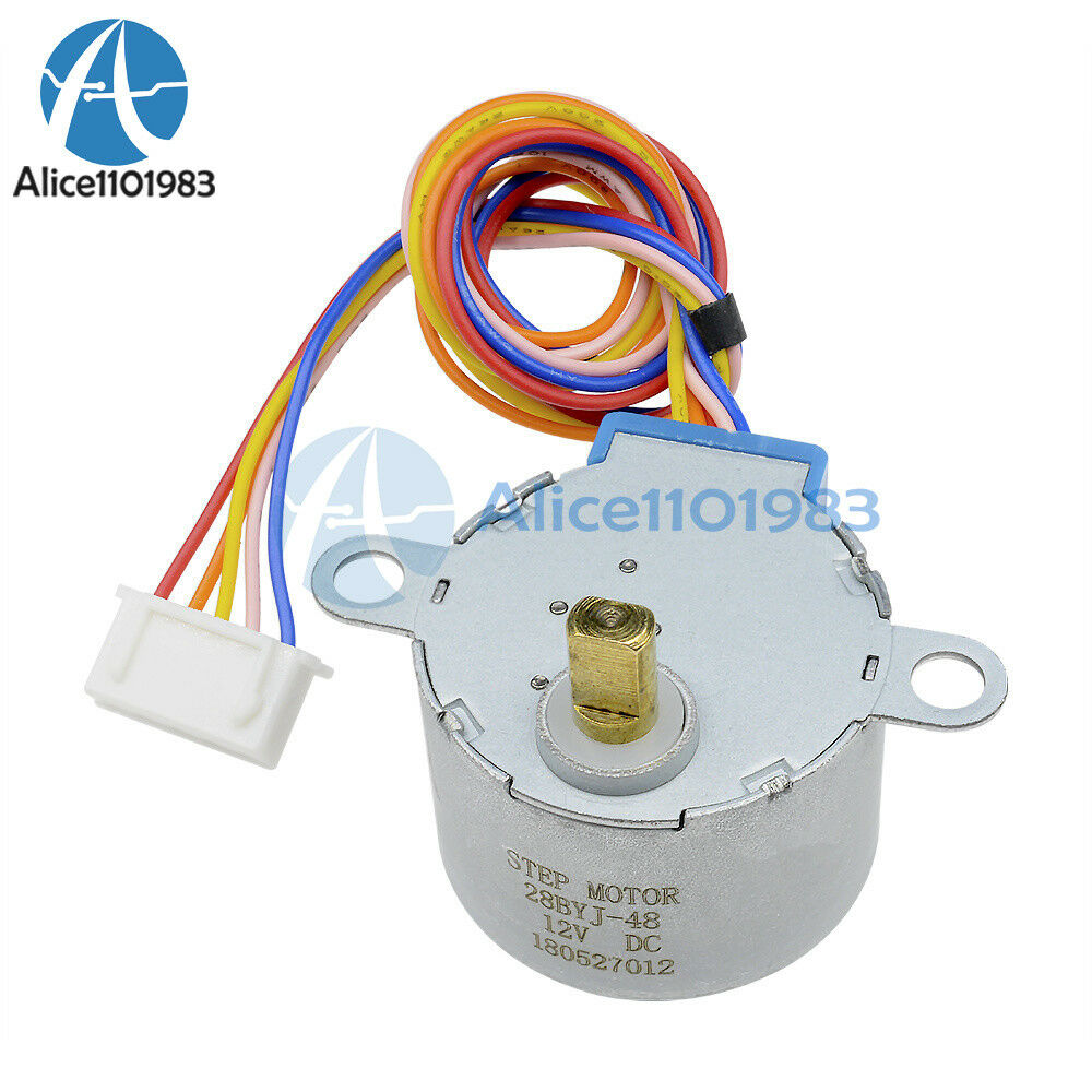 10PCS 28BYJ-48 Valve Gear Stepper Motor DC 5V 4 Phase Step Motor module Arduino
