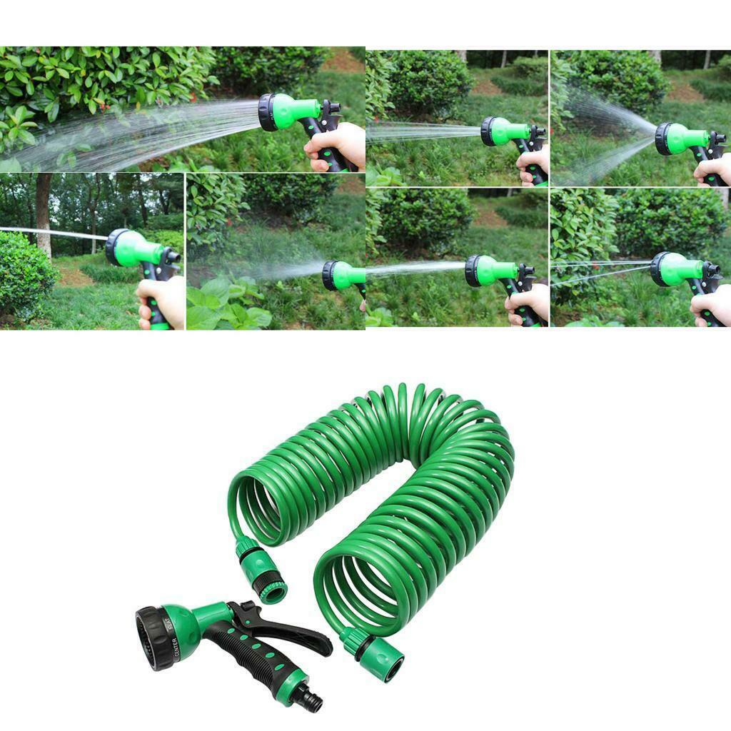 Garden Water Spray Hose 3/8" Quick Connector Spray Nozzel Spray Gun 7.5cm