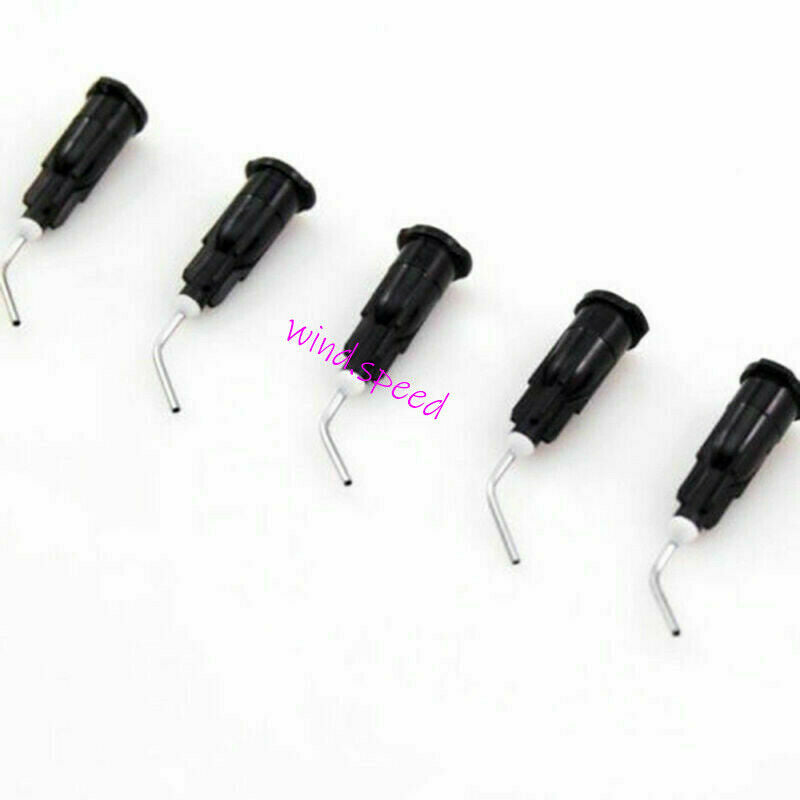 1000pcs Dental Pre Bent Needle Tips Fit for Flowable Composit 20 Ga 0.88mm Tip