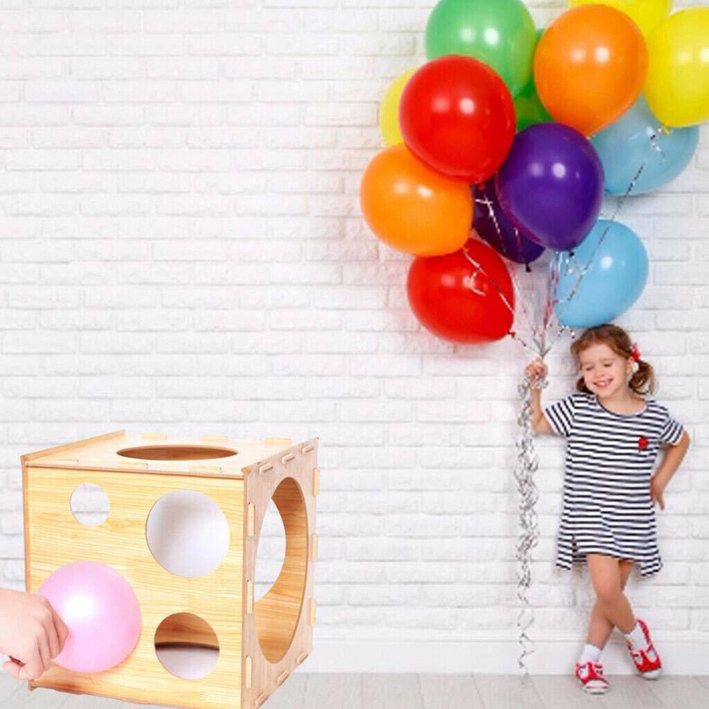 Collapsible Balloon Sizer Box for Creating Balloon Arches, Balloon Column
