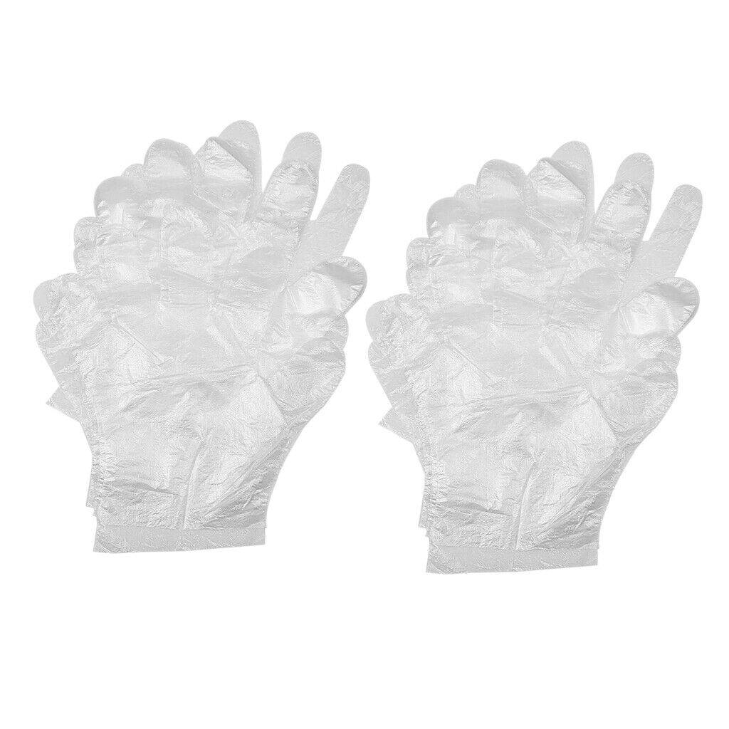 Lots 120 Soft Stretchy Seamless Disposable Finger Gloves for Catering Labs