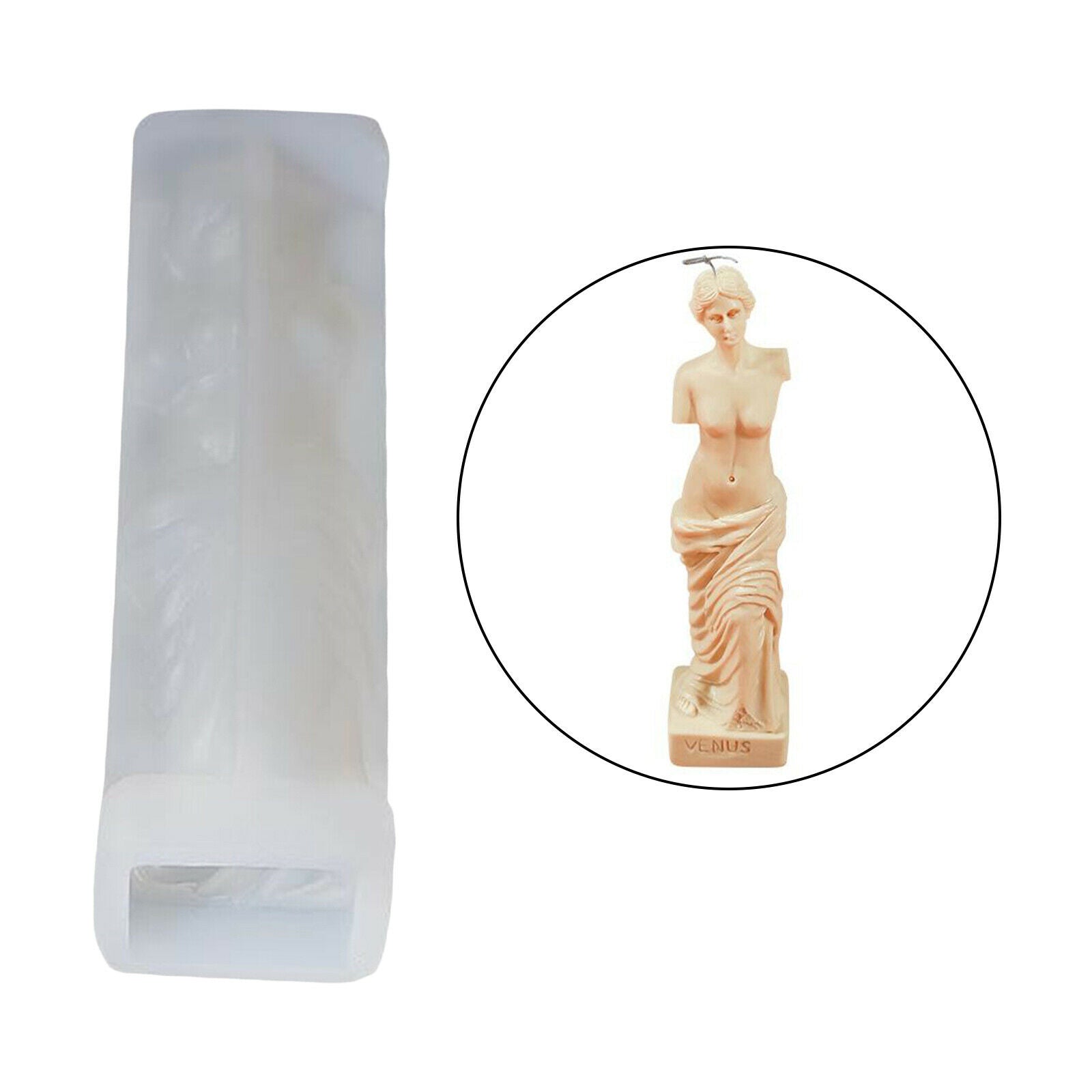 Roman Goddess Silicone Mold Epoxy DIY Soap Making Tool Home Wedding Party