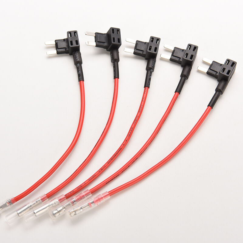 5XFor Car Auto Style ATM Fuse Adapter Tap Double Circuit Adapter  Holder BDAU