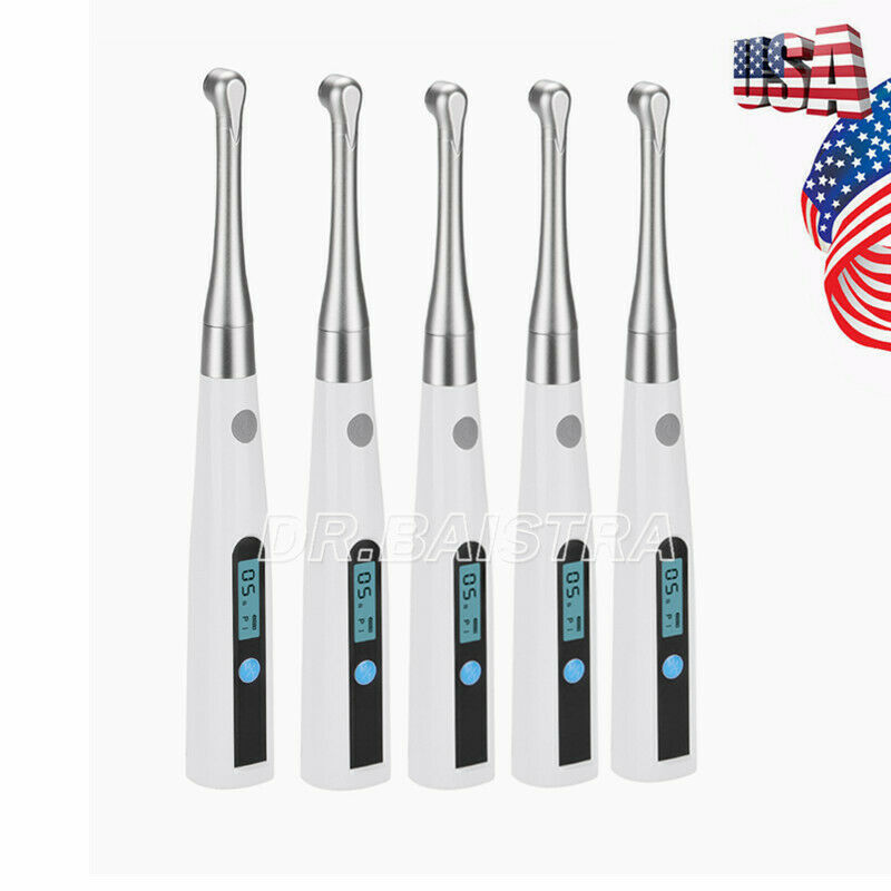 5 Sets Dental Light Cure Lamp Cordless metal head LED 1S Dental Curing Light