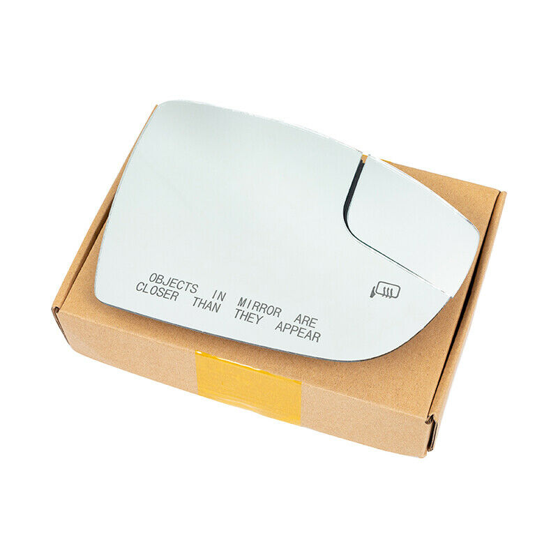Right Passenger Side View Mirror Glass w/ Puddle Lamp For Ford Focus 2012-2018