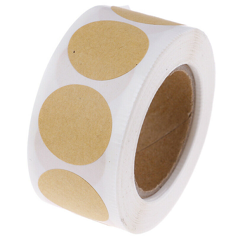 500pcs/set Blank round craft Stickers seal labels DIY stickers for PacYX.l8