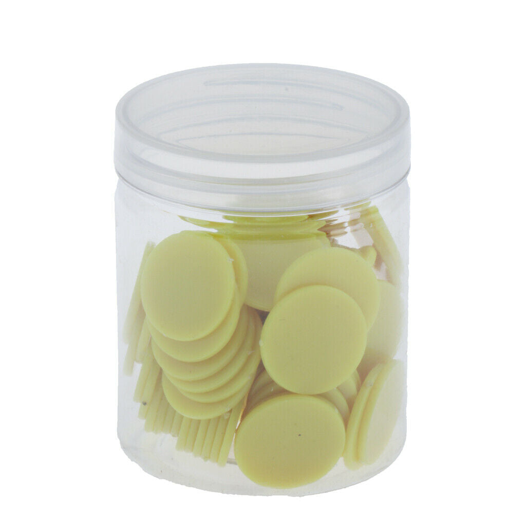 100pcs/pack ABS Plastic Poker Chips Casino