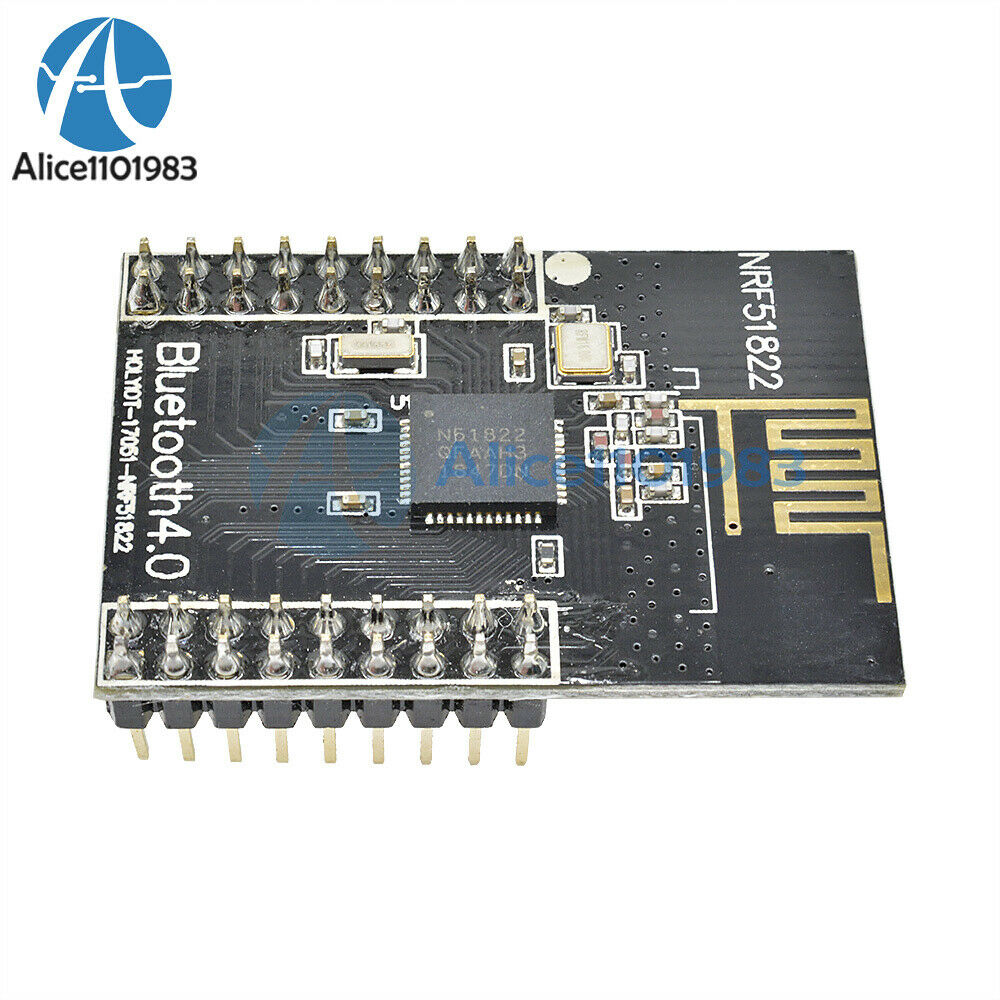 Low Power Consumption BLE4.0 Bluetooth 2.4 GHz Wireless Module NRF51822
