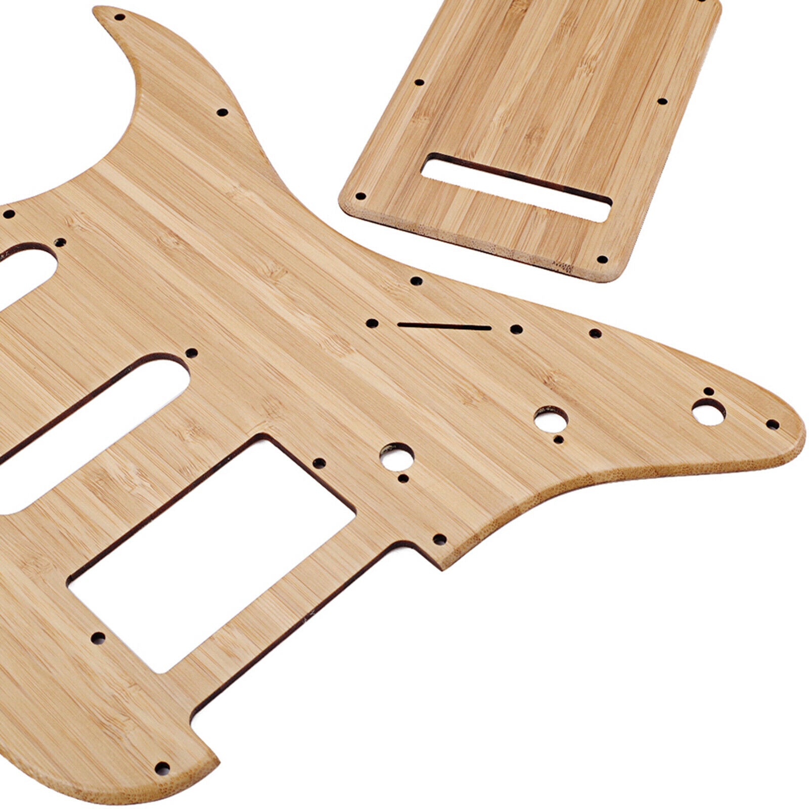 Bamboo Pickguard Scratch Plate & BacK Plate fits ST Acoustic Guitar Parts