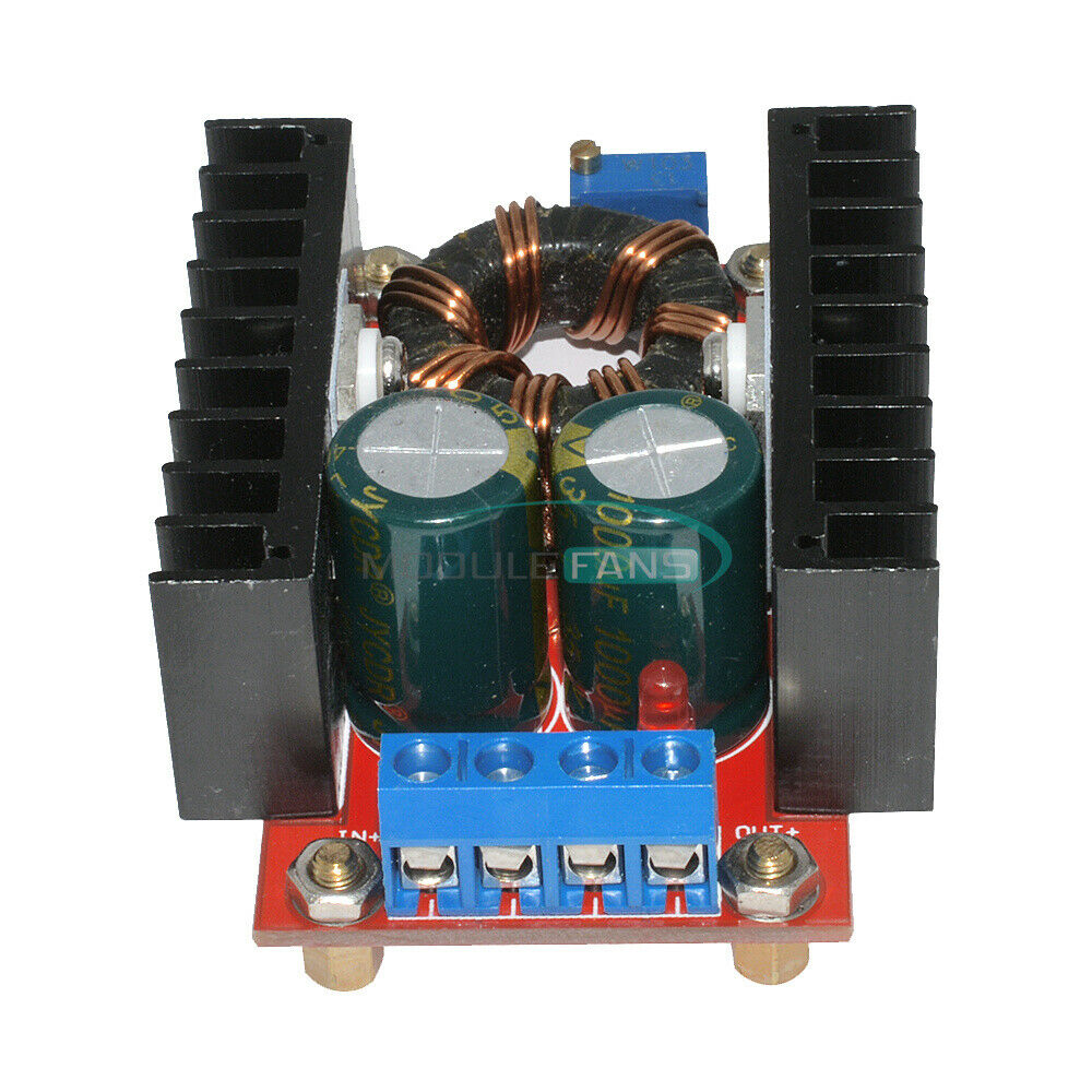 2PCS 10-32V To 12-35V 6A Step Up Charger Power Module 150W DC-DC Boost Converter