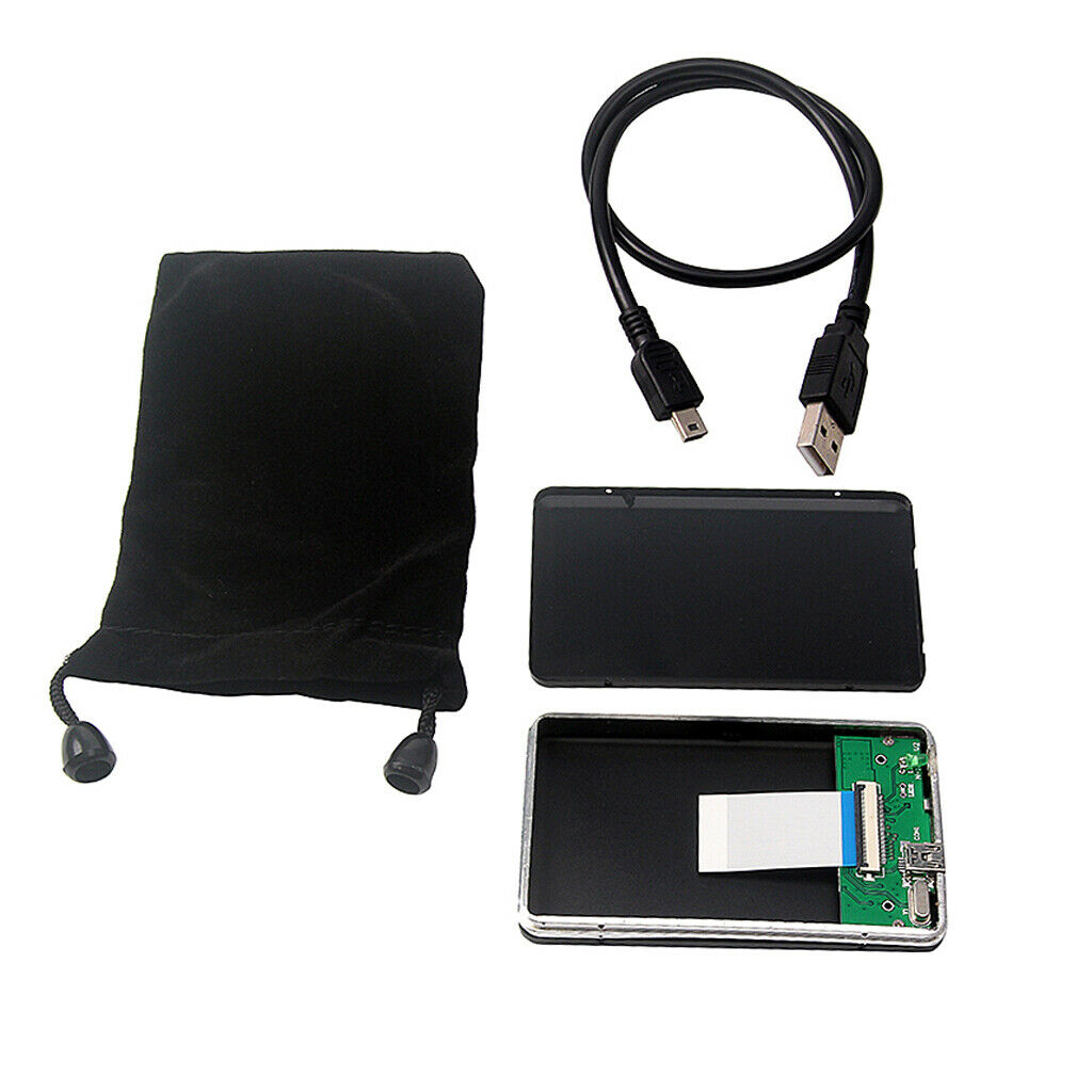 USB 2.0 to 1.8 "CE / ZIF hard disk Hard disk Hard disk aluminum housing