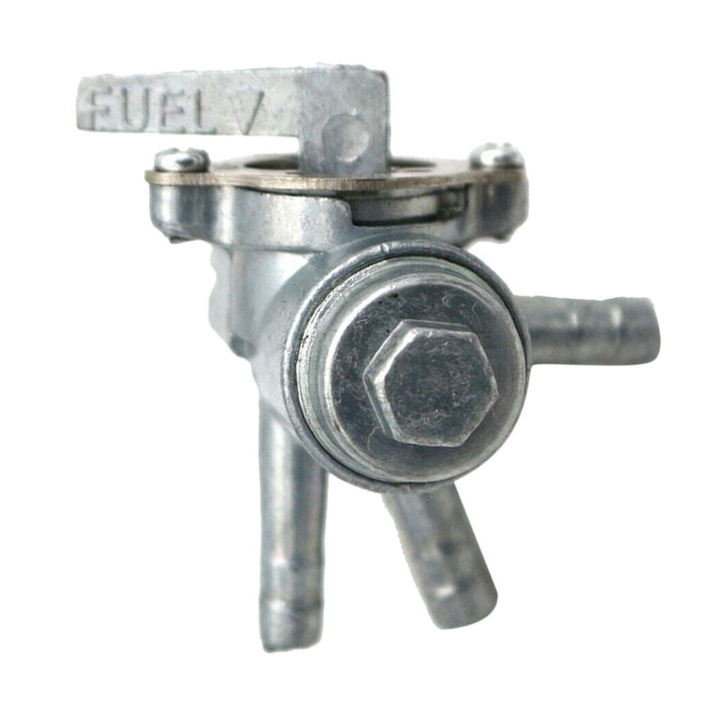 2 x 3 Way 6.2mm Dirt Bike Fuel Tank Shut Off Valve Gas Fuel Petcock Tap
