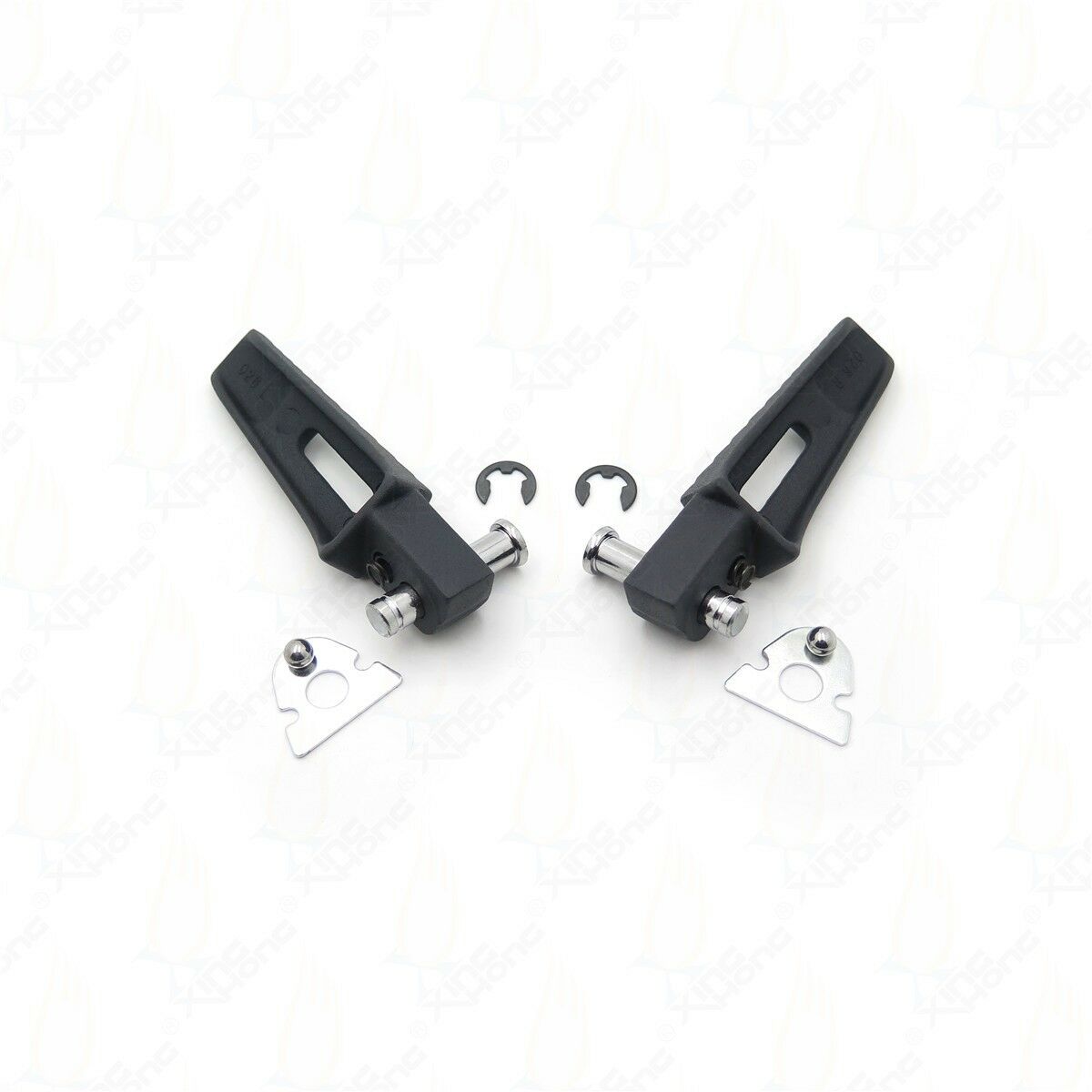 Black Rear Foot Peg Footrest for Suzuki B-KING 2008-2013 09 11 12