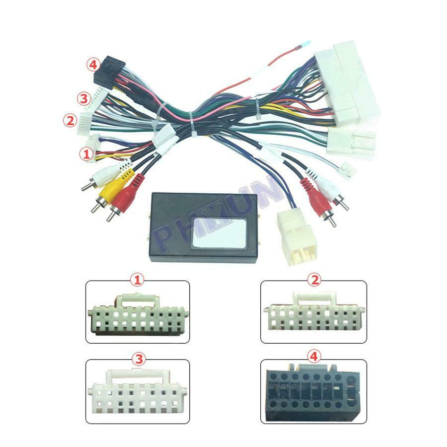 For Hyundai KIA KX7 Sorento KX5 K3 16 PIN Power Wiring Harness Cable w/ Canbus