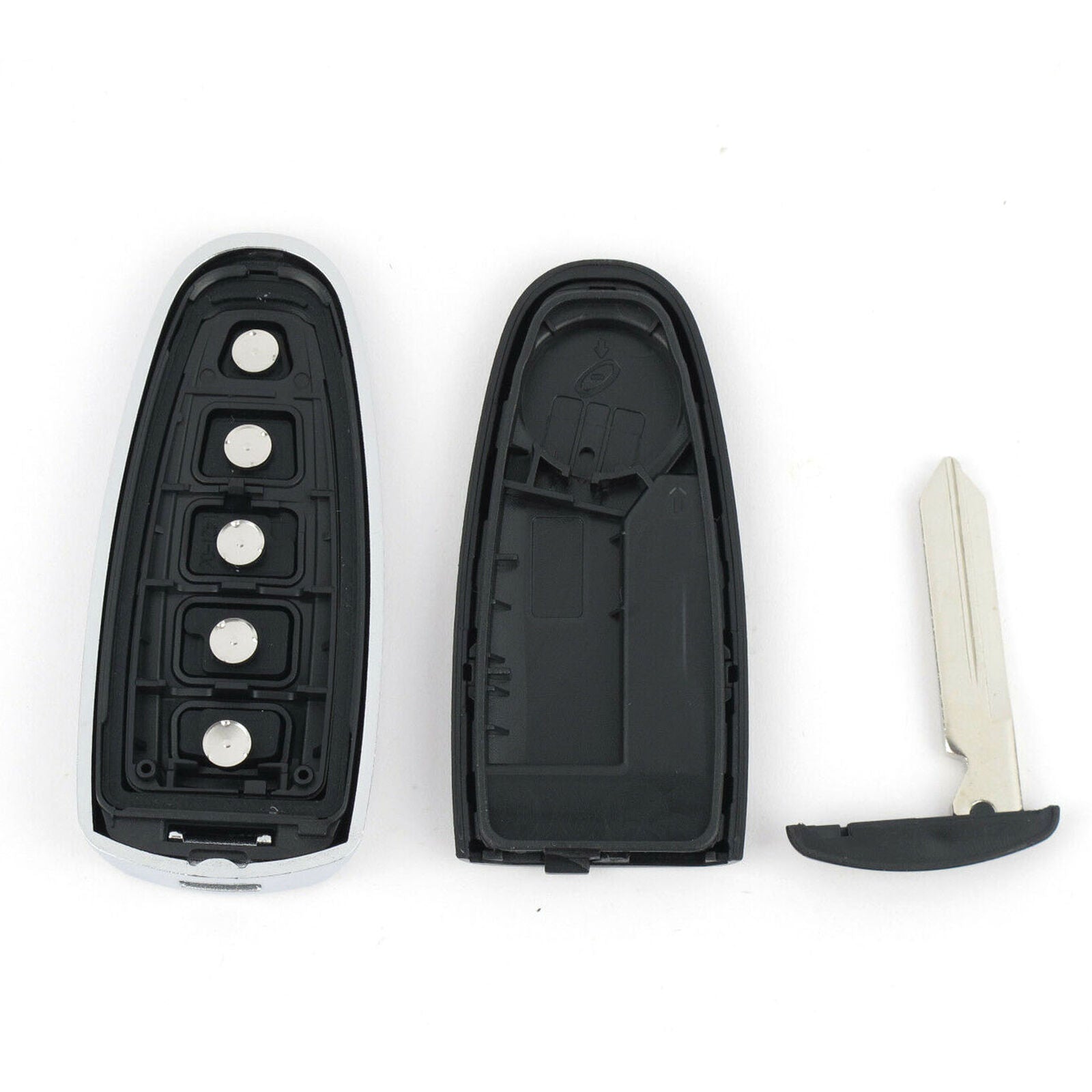 Replacement Keyless Remote Shell Key Fob for 2011-2015 Ford Edge Explorer BLACK