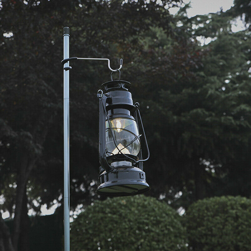 Pole Post Lamp Holder Hook Equipment Hunting Lantern Hanger Camping Acces.l8