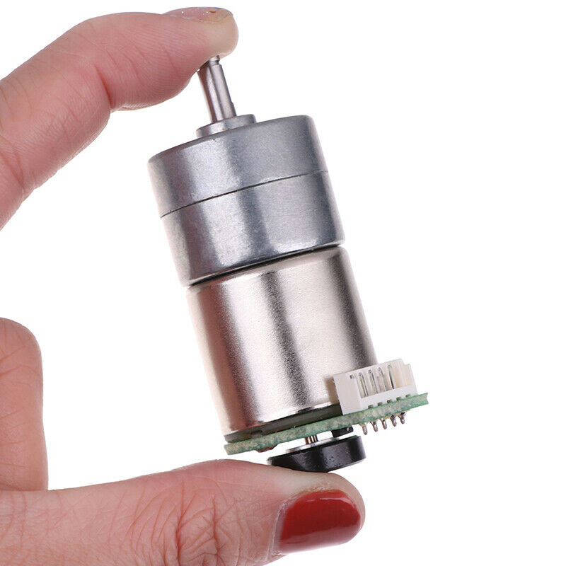 DC 6V 12V Full Metal Gear Box 32-64RPM With Encoder speed For Smart Car Robo Qx