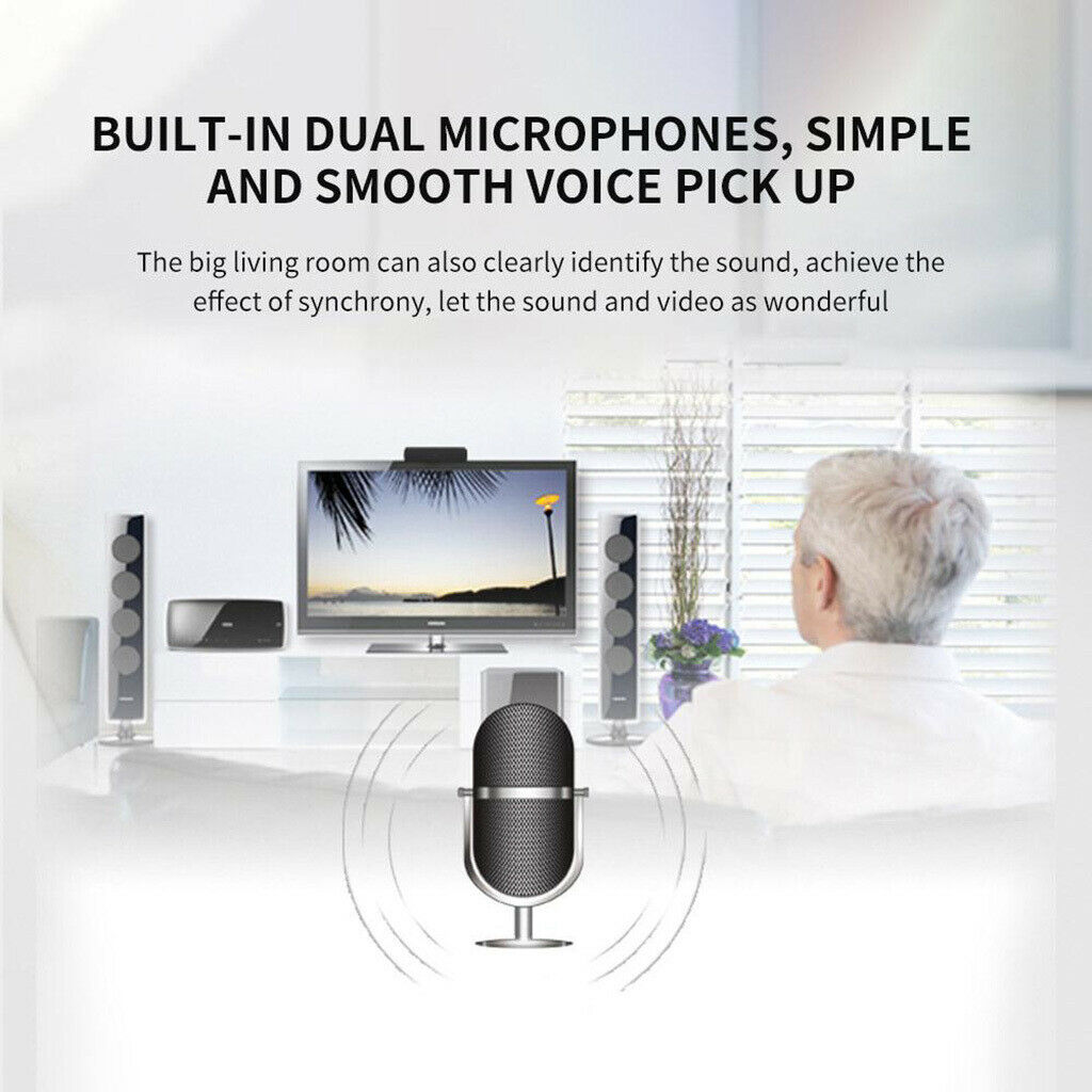 1080P HD USB Video Webcam with Microphone for Online Teaching Live Streaming