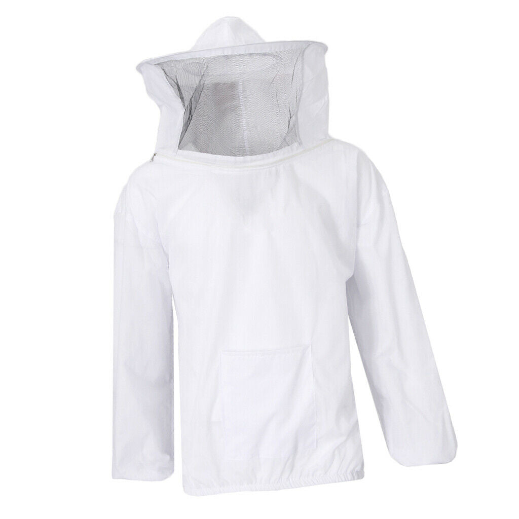 Beekeeping PROTECTIVE JACKET VEIL DRESS SUIT Hat Smock Equipment L