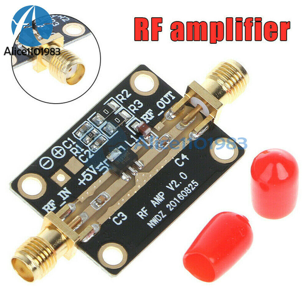 Low Noise LNA 0.05-4G NF=0.6dB RF amplifier FM HF VHF/UHF Ham Radio Durable
