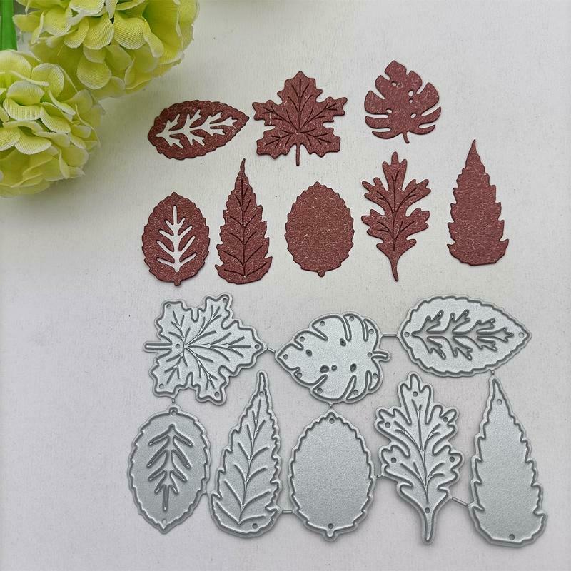 Maple Leaf Metal Cutting Dies Stencil DIY Scrapbooking Album Paper Card Template