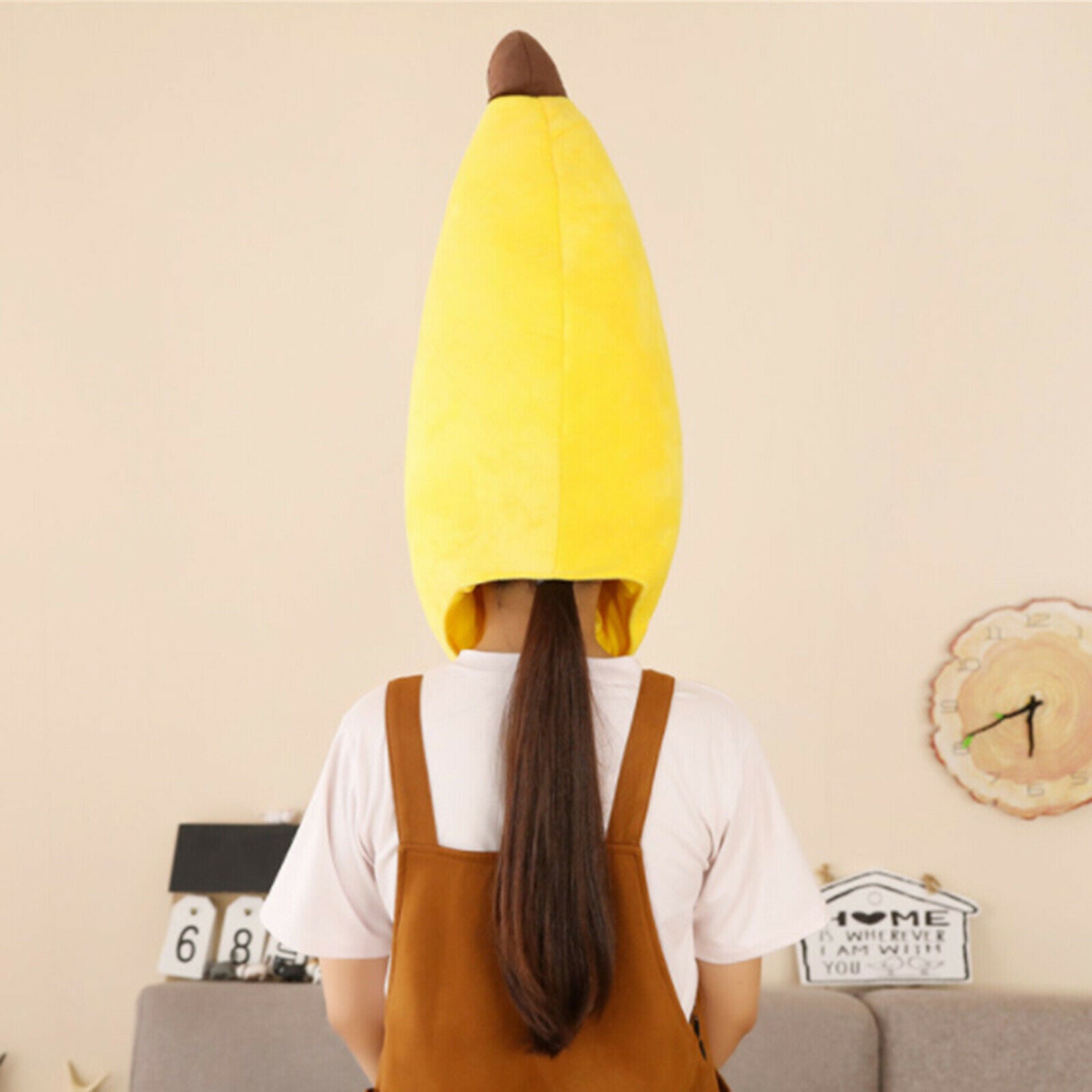 Costume Caps Kids Funny Banana Hat Novelty Fancy Dress Party Decor Accessory