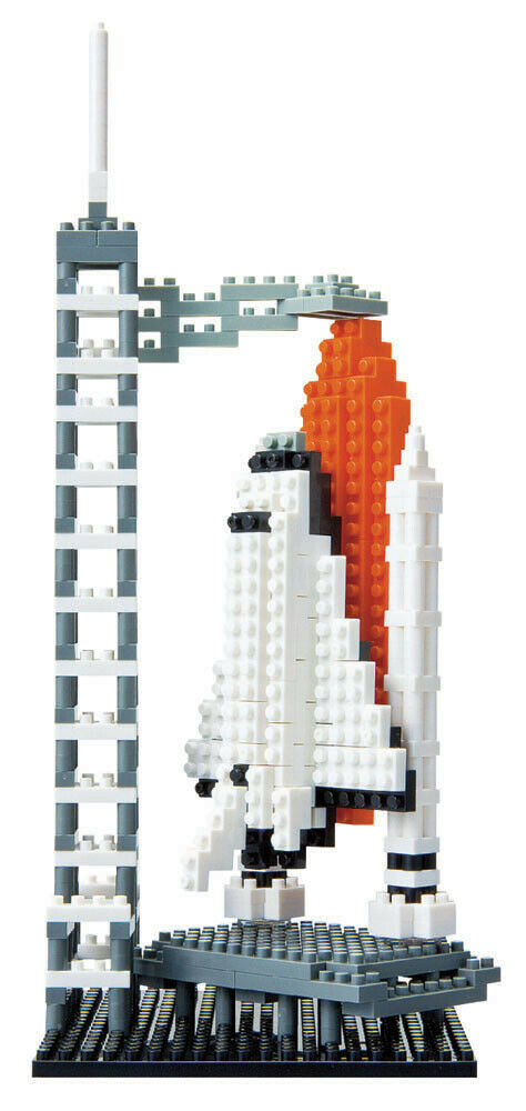 NBH014 Nanoblock Space Center [Sights to See Series] 580pcs Age 12+