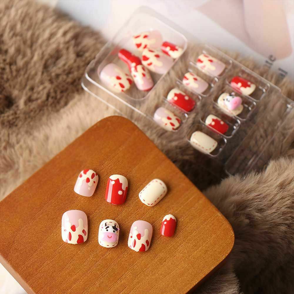 Detachable Manicure DIY Full Cover Butterfly Nail Patch False Nails Beauty Tool