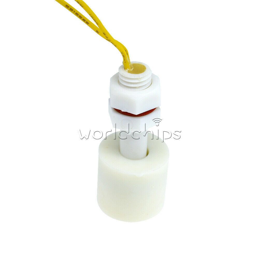 2PCS Tank Pool Water Level Liquid Sensor Ball Float Switch Connectors Switches