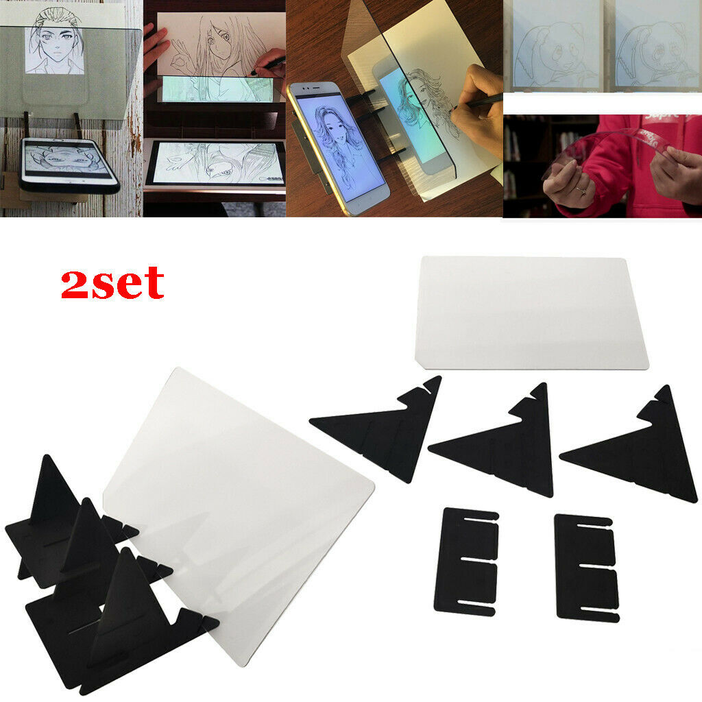 Projection Plate Drawing Board Sketching Tool Painting Artifact Sketching Kits`