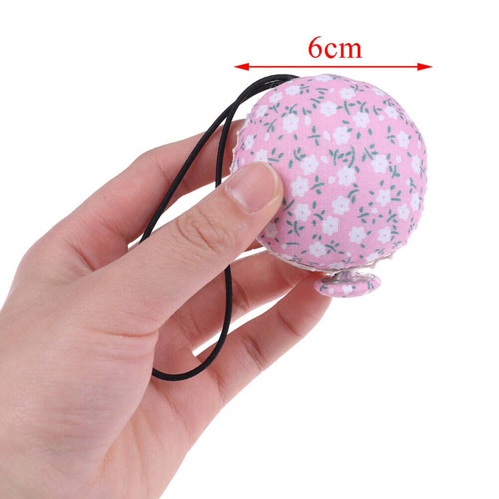 1Pc Fabric cross stitch sewing pin button wrist strap sewing safety pin cu.l8