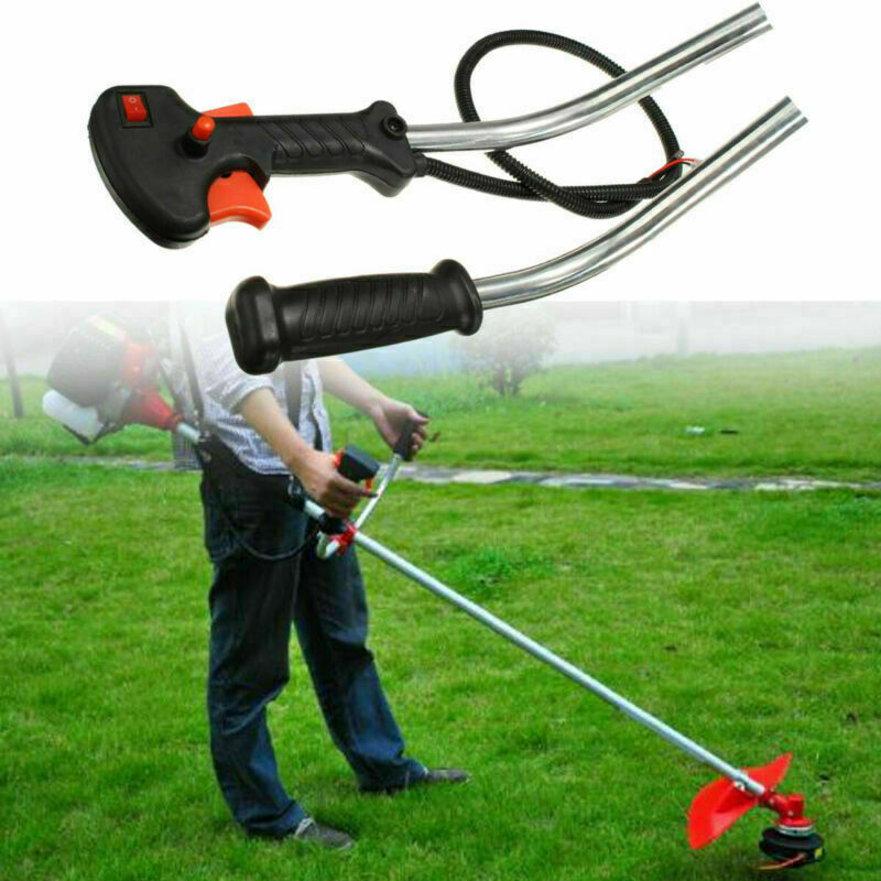 45cm Plastic Brush Cutter Handle Switch Throttle Control Tools with Cable