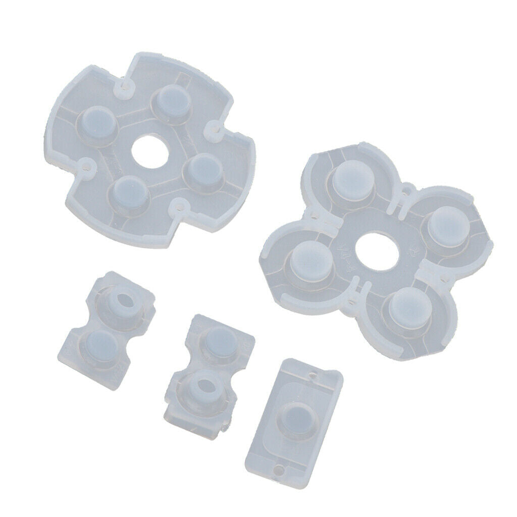 Controller Replacement Pads, Conductive Rubber Pad Button Replacement Kit for