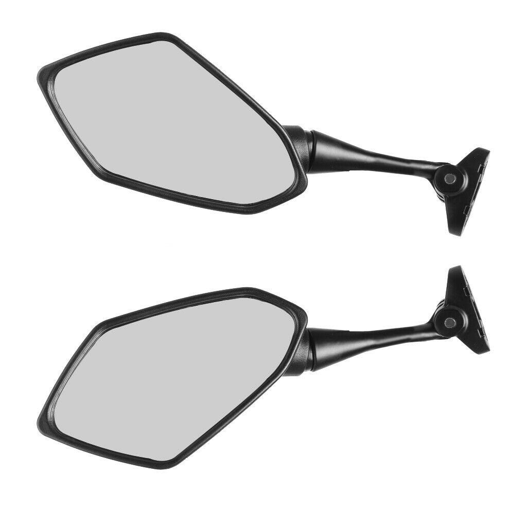 1 Pair Motorcycles End Rearview Mirror Anti-Glare Replacement Assembly Parts