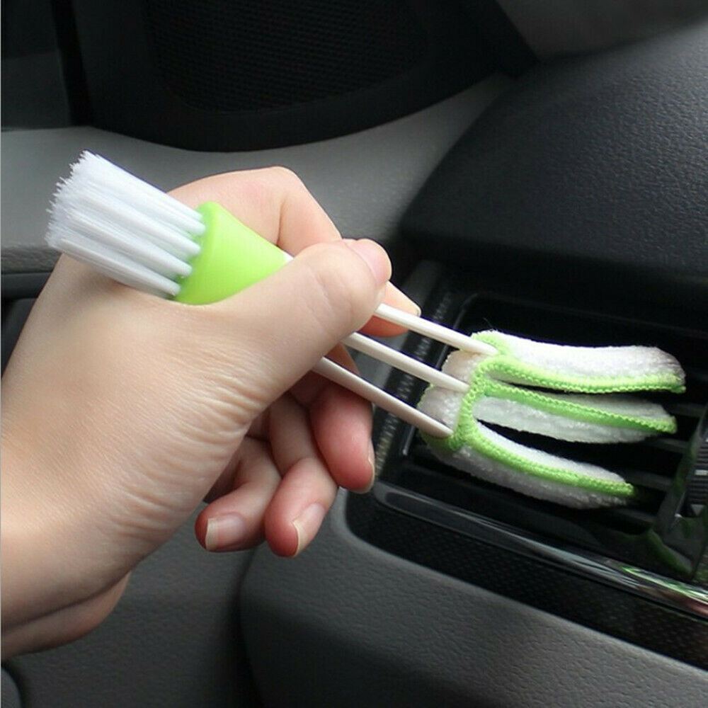 Auto Duster Brush Auto Accessories Car Air Conditioner Vent Brush Microfiber