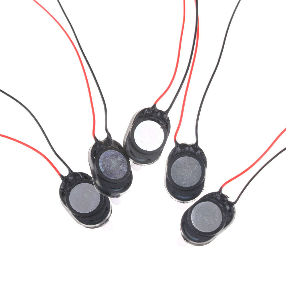5Pcs Phone Loudspeaker 1W 8ohm 15x10mm Small Trumpet Loud Speaker D WF