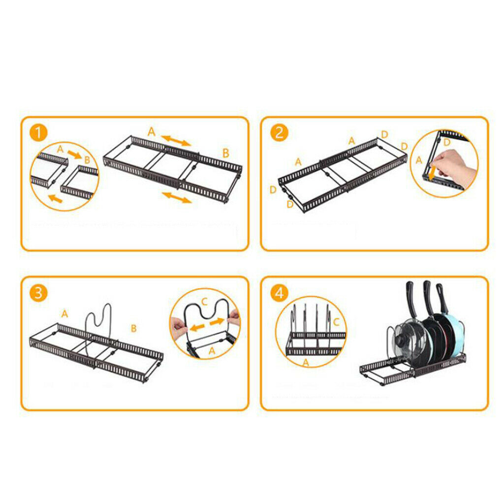 Dish Drainer Drying Rack Drying Plate Shelf Save Space Multi-functional Dish