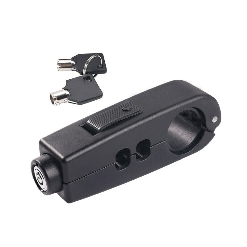 Motorcycle Scooter Bicycle Throttle Grip Lock Handlebar Lever Brake Anti-theft