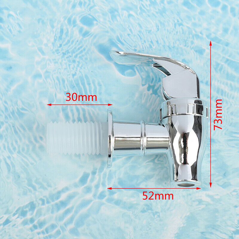 1PCS 17mm Plastic Glass Wine Bottle Faucet Jar Barrel Water Tank FaucetBDENCHAU