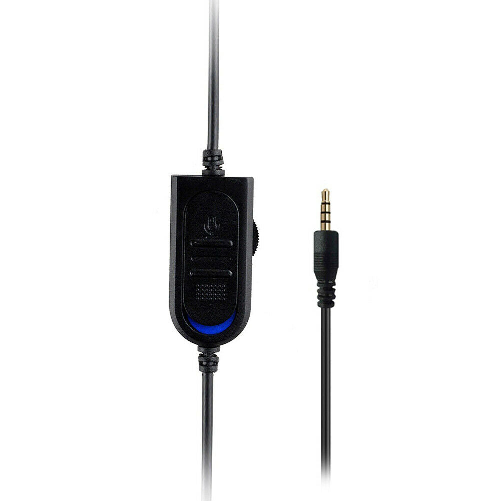 3.5mm Wired Gaming Headset Over Ear Headphones w/ Mic for PS4 Xbox One PC Gamer