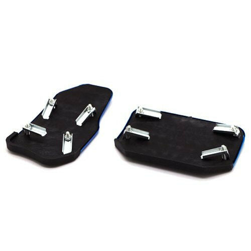 2x Red Car Automatic Transmission Non-slip Accelerator Brake Foot Treadle Pedal