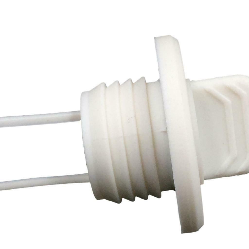 White Universal Drain Plug Thread Drain Plug for Kayak