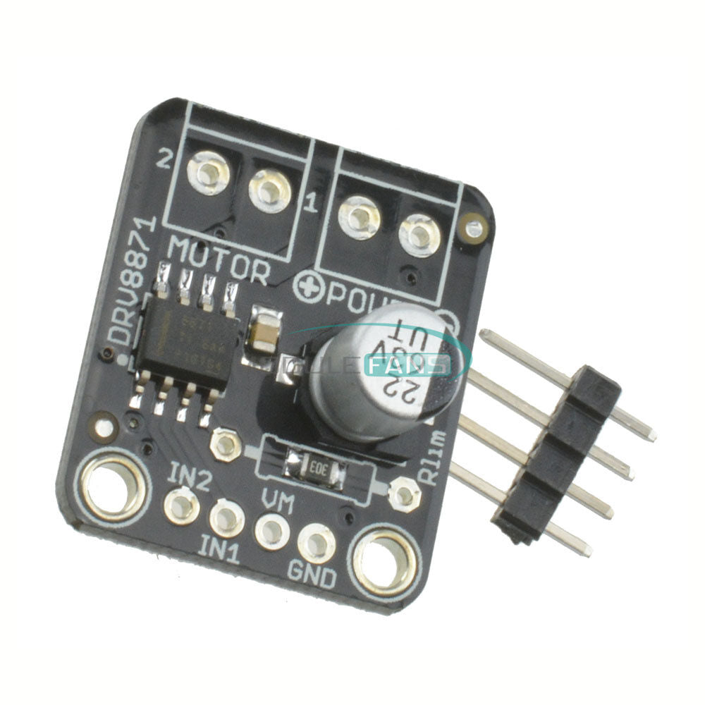 H-Bridge DC Motor Driver Breakout Board PWM Control DRV8871 Module 3.6A Arduino