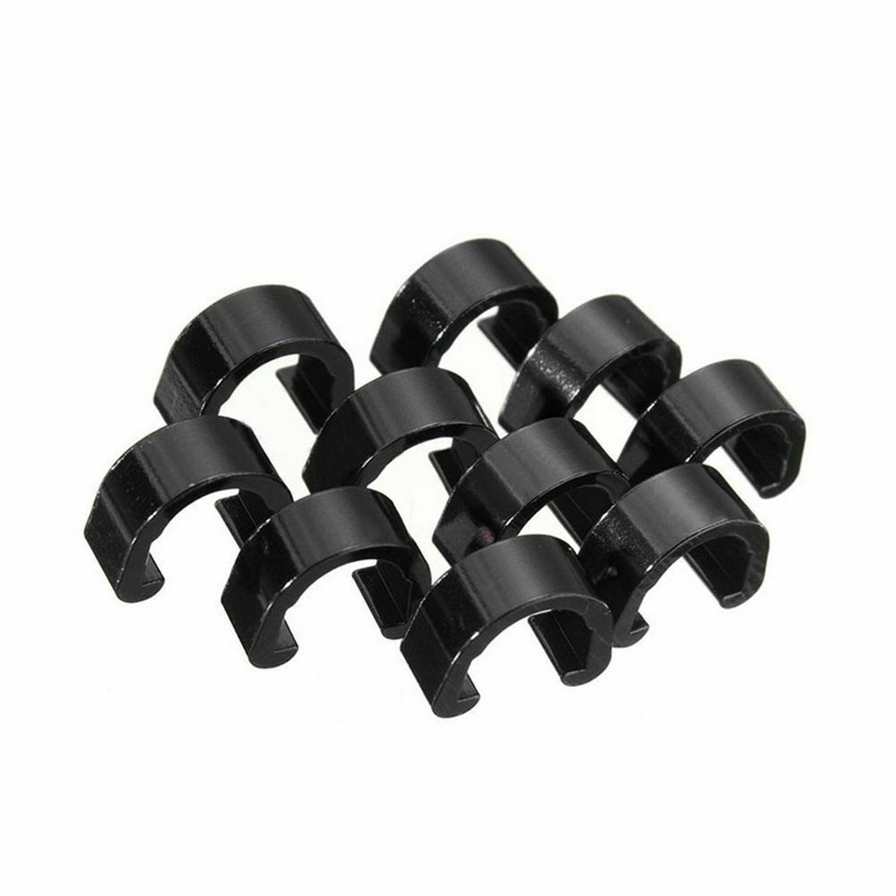 Derailleur Lines Case C-buckle Clasps Brake Cable/Line Buckles C Shape Clips