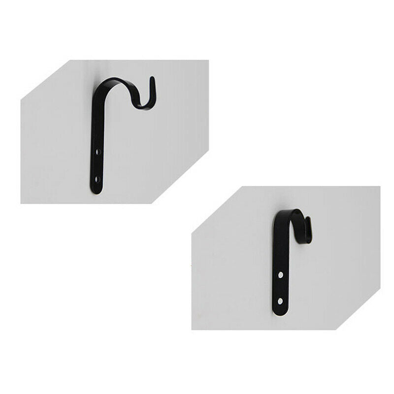 1Pcs with 2 screw J-hook Wall Hanger Screw Hooks For Bathroom Room Cloth .l8