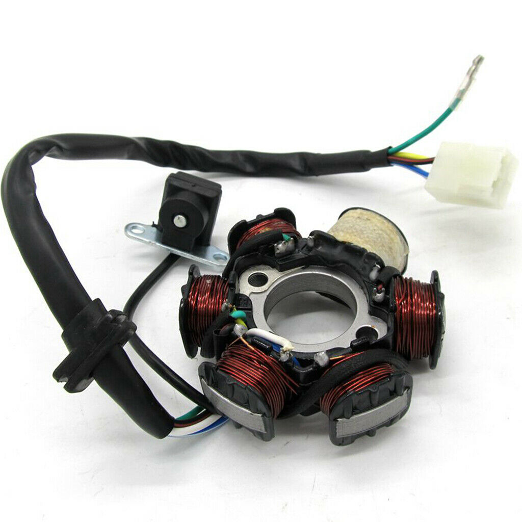 Motorcycle 5 Wire 6 Coil Stator Magneto for 50cc 110cc 125cc 150cc ATV Quad