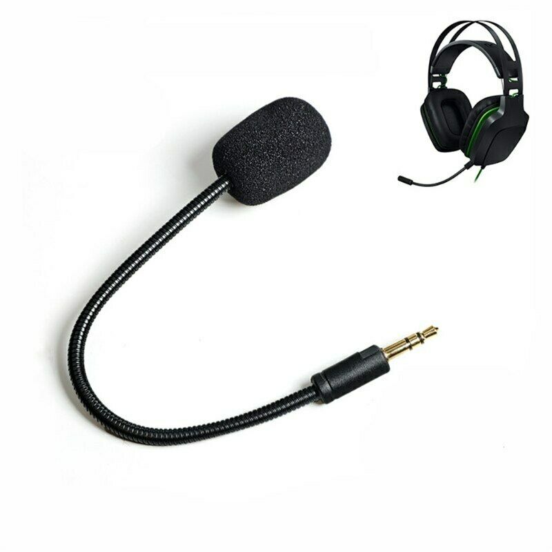 1pcs Mini 3.5mm Jack  Microphone Speaker Mic For Razer Electra V2 Headphones