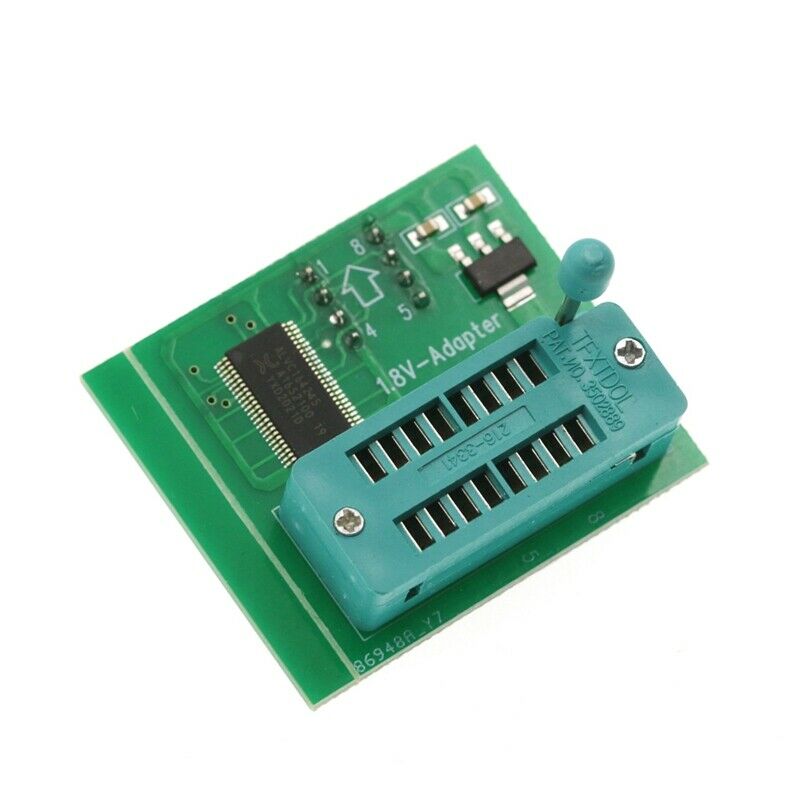 4X(CH341A USB Programmer Module + SOIC8 SOP8 Test Clip + 1.8V Adapter S6U2)