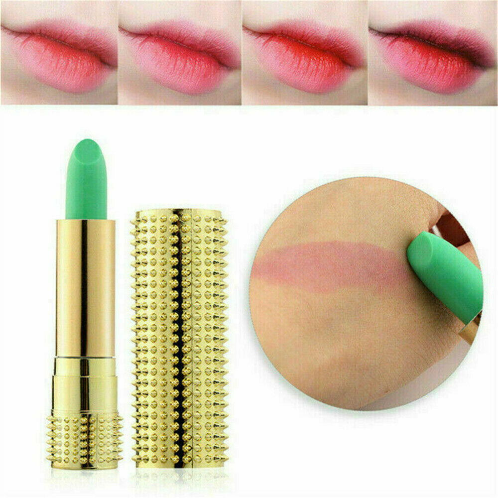 Aloe Vera Lipstick Lip Balm Color Mood Changing Long Lasting Moisturizing ~ UK